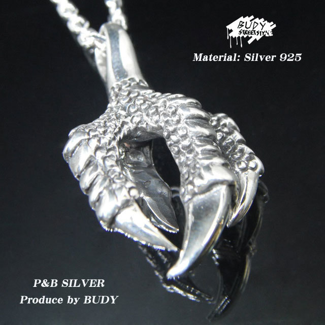 イーグル　クロー　爪　シルバー　ペンダント　トップ